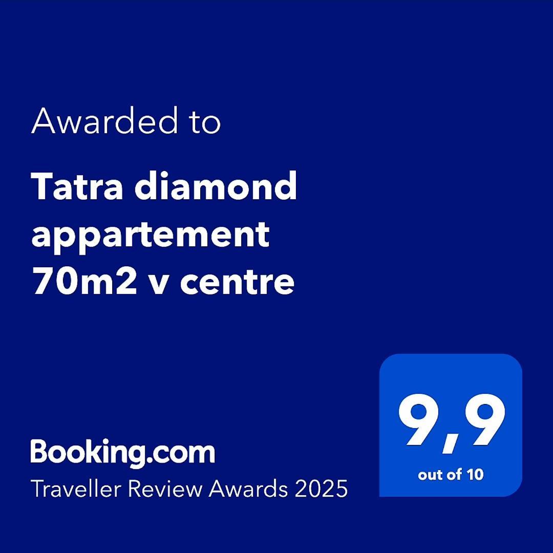 Tatra Diamond Appartement 70M2 V Centre Poprad Ngoại thất bức ảnh